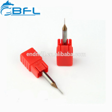 BFL Tungsten Solid Carbide Long Neck Short Flutes End Mills For Dentistry